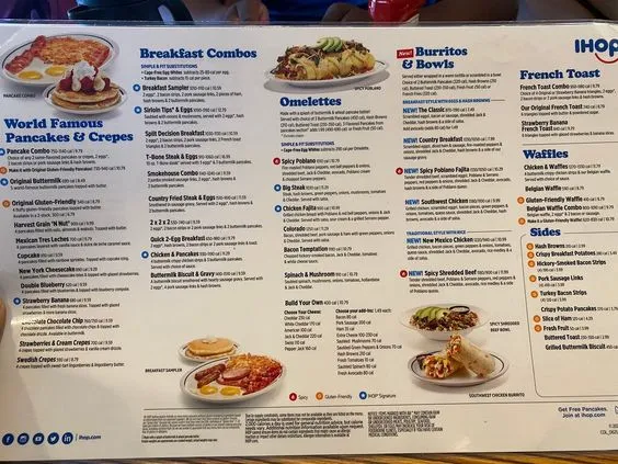 IHOP Menu & Prices In USA 2024