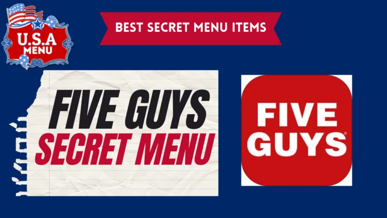 Five Guys Secret Menu Items Updated 2024