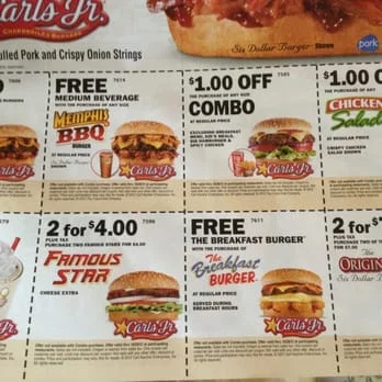 Carls Jr. Menu USA & Updated Prices 2024 - Latest Restaurant Menus with ...