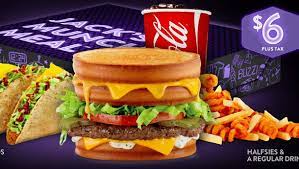 Late Night Munchies of jack in the box menu USA