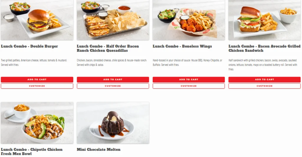 Chilis Menu USA & Updated Prices 2024 Latest Restaurant Menus with