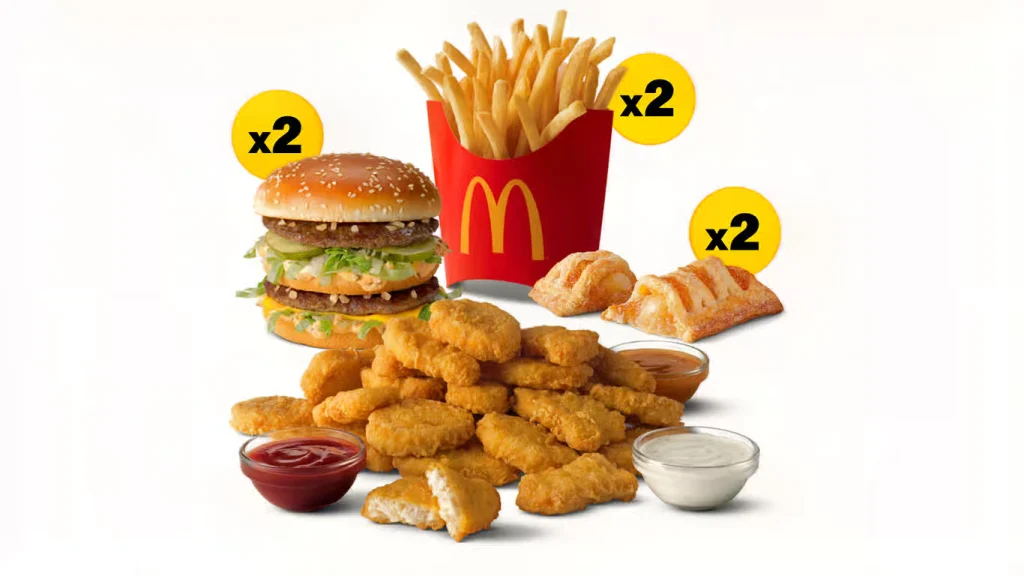 Mcdonalds Shareables Menu