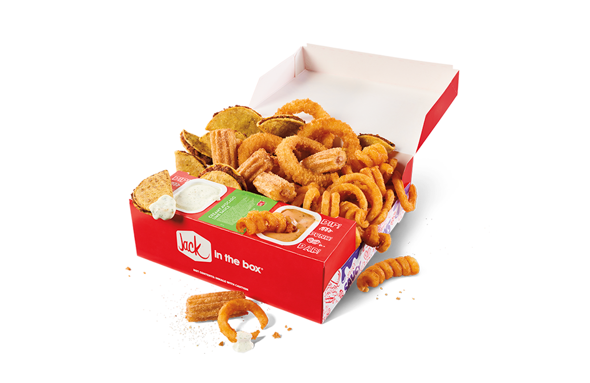 Most popular jack in the box menu USA