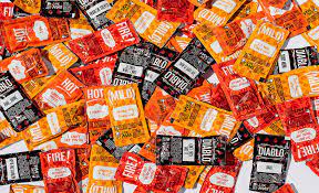 Sauce packets taco bell menu usa