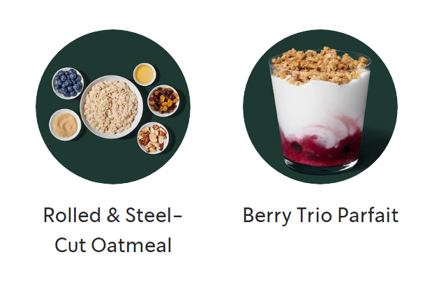 Starbucks Oatmeal & Yogurt