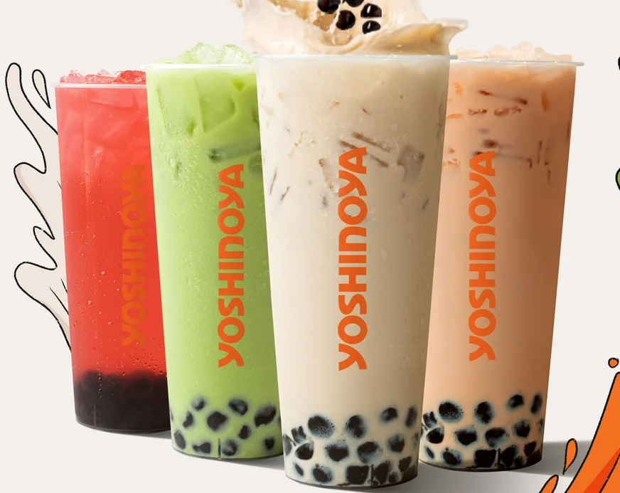 Yoshinoya Boba Teas