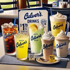 drinks of culvers menu usa