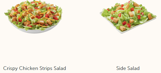 salads of dairy queen menu USA