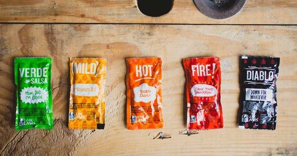 taco bell Sauce Packets USA