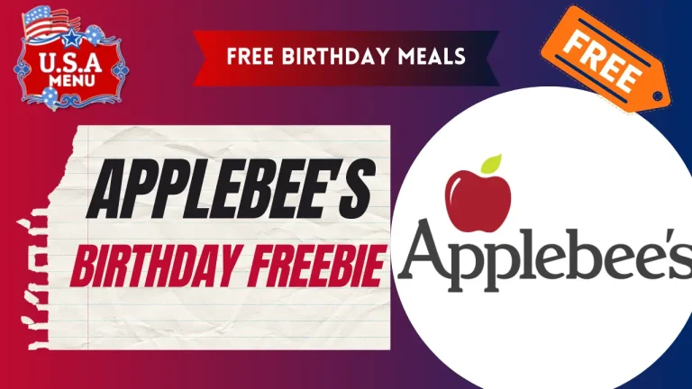 Applebee's Free Birthday Meals