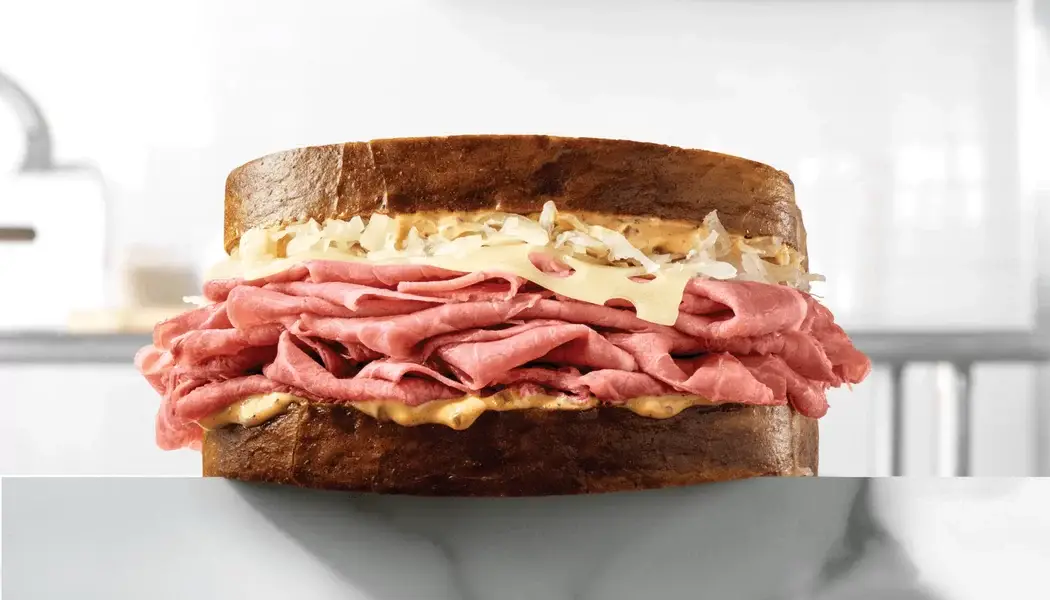 Arby's Double Stacked Reuben