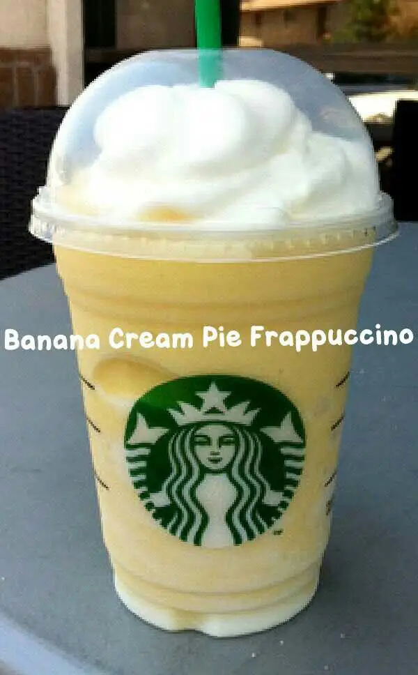 Banana Cream Pie Frappuccino