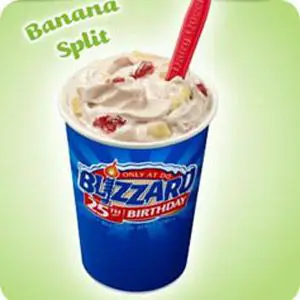 Banana Split Blizzard 