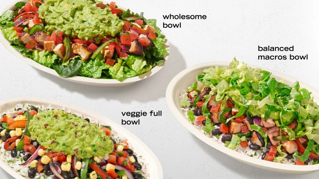 Chipotle Lifestyle Bowls Menu 