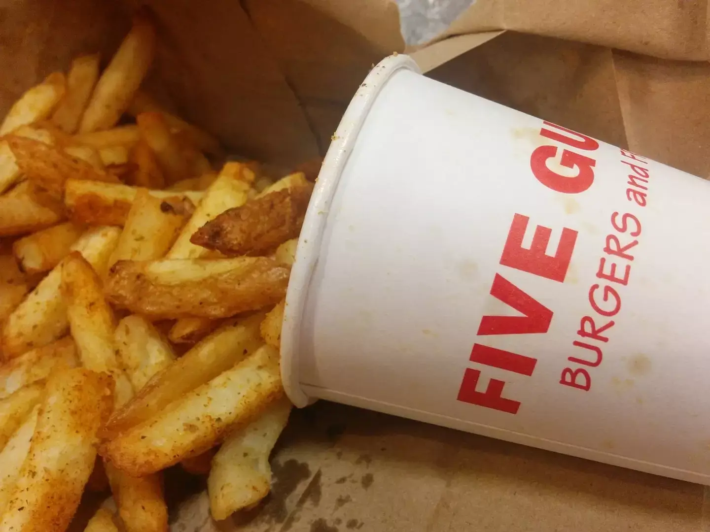 Five Guys Well Done Fries