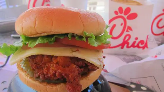 Chick Fil A Fried Chicken Club