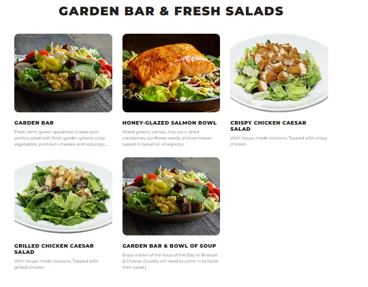 Garden Bar & Fresh Salads