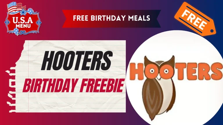 Hooters Free Birthday Meals