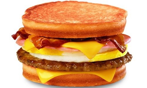 Jack in the box Loaded Grilled Breakfast Sandwich