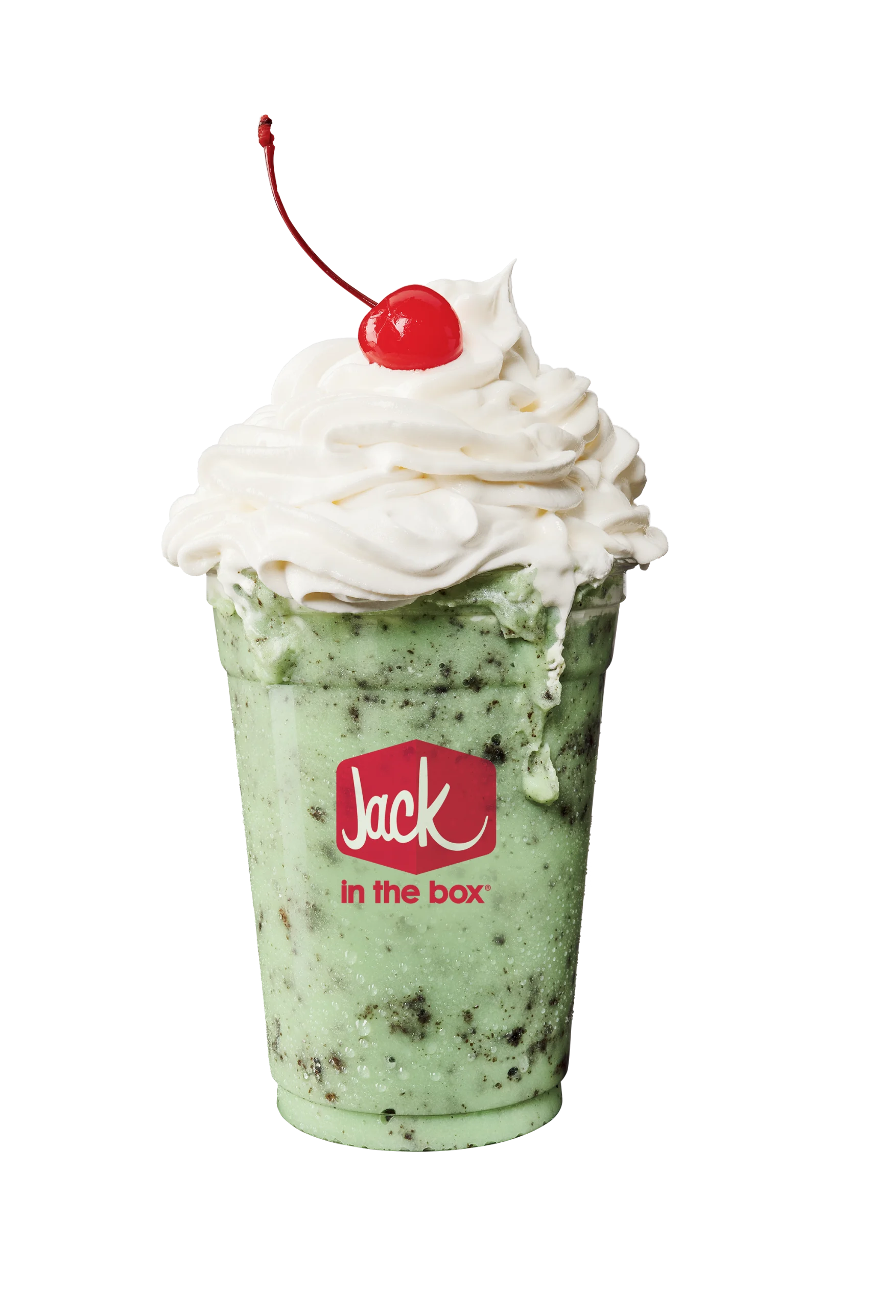 Jack in the box Mint Oreo Cookie Shake