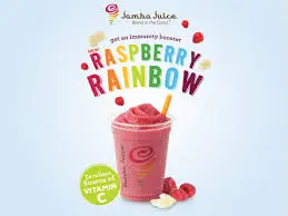 Jamba Juice Raspberry Rainbow