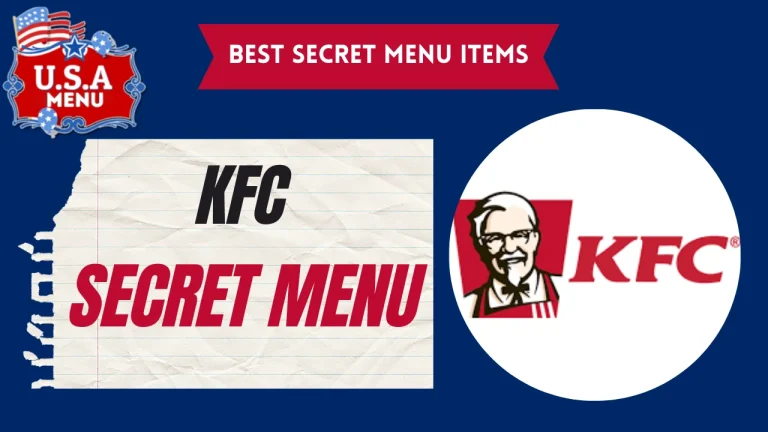 KFC Secret Menu