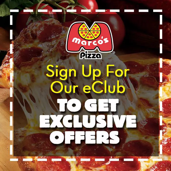 Marcos Pizza FREE Birthday Meals Reward