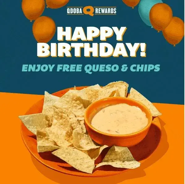 Qdoba Free Birthday Reward