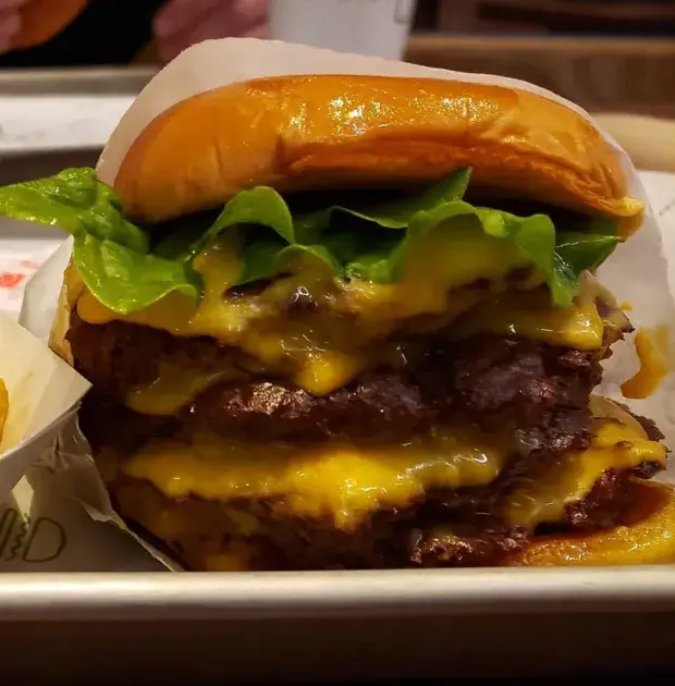 Shake Shack Quad Burger