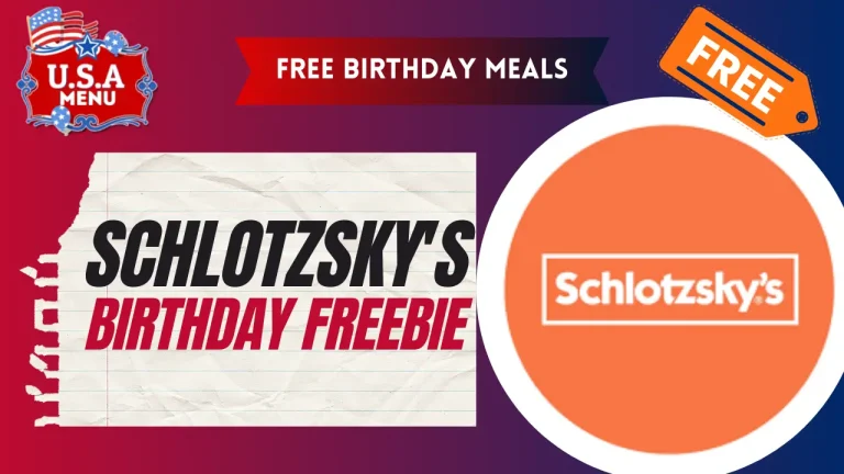 Schlotzsky's Free Birthday Meals