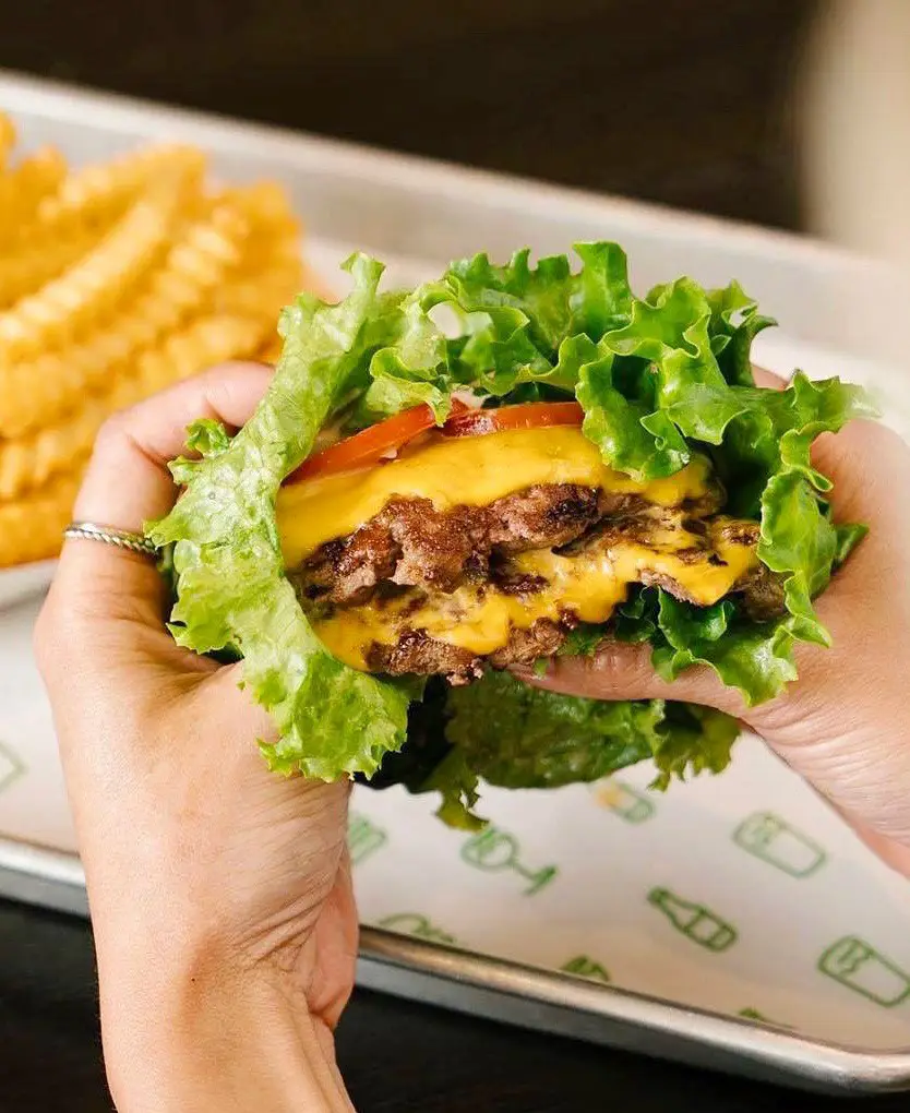 Shake Shack Protein Style Burger