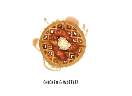 Slim Chicken & Waffles