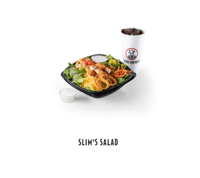 Slim chicken salads menu USA