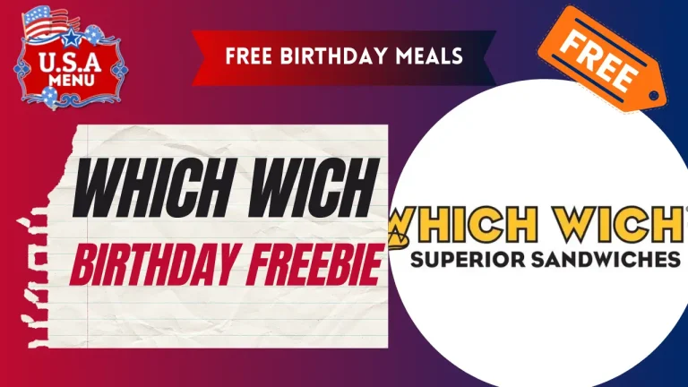 Which Wich Free Birthday Meals