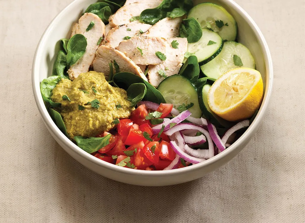 Power Mediterranean Roasted Turkey Salad