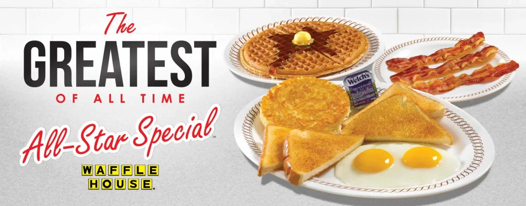 Waffle house BREAKFAST ALL-STAR SPECIAL