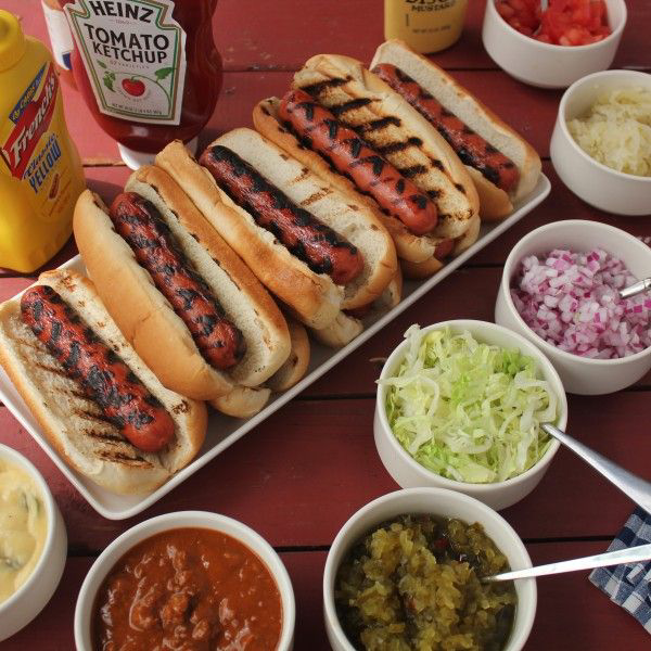 Cookout Char-Grilled Hot Dogs menu USA