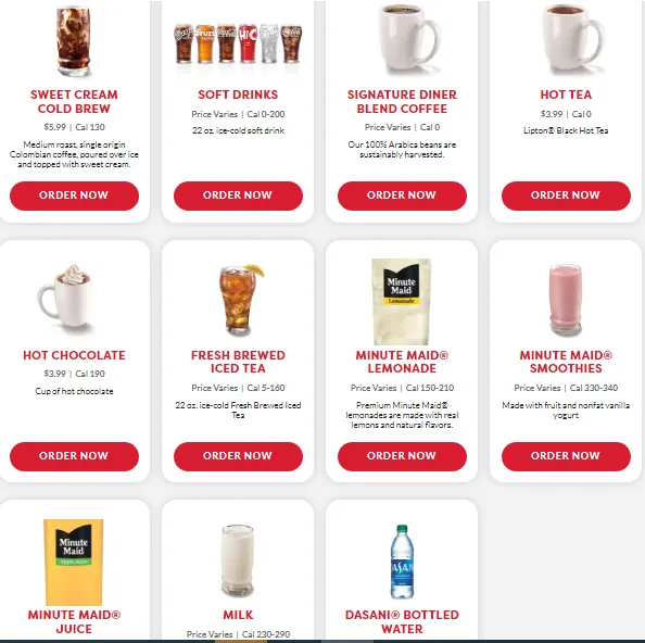 Denny's Menu