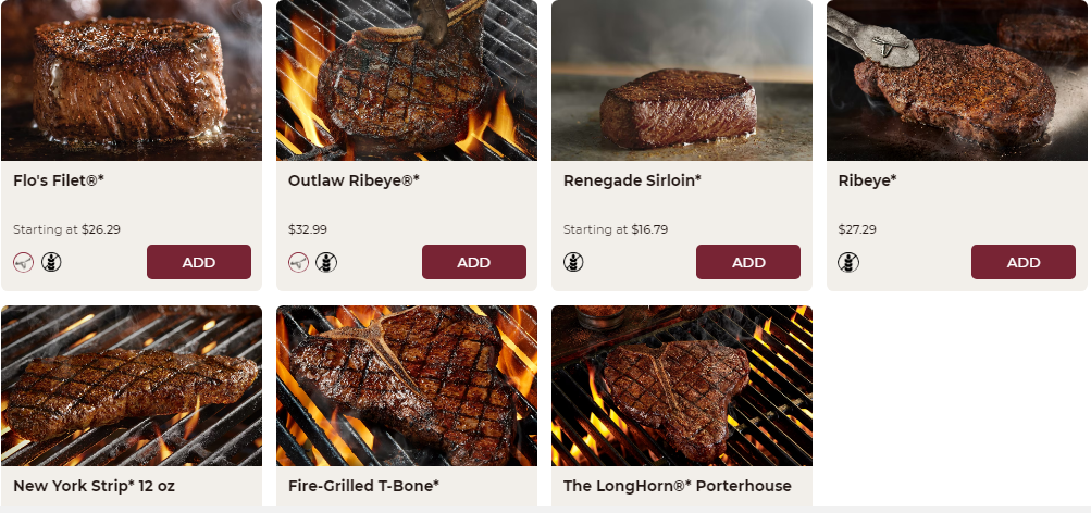 LongHorn Legendary Steaks