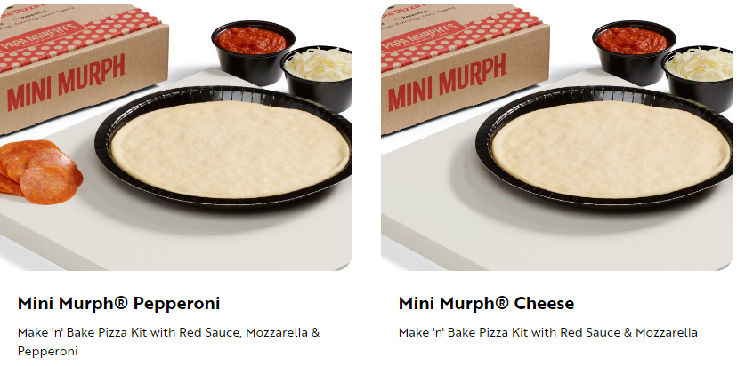 Papa Murphy's sides & desserts menu