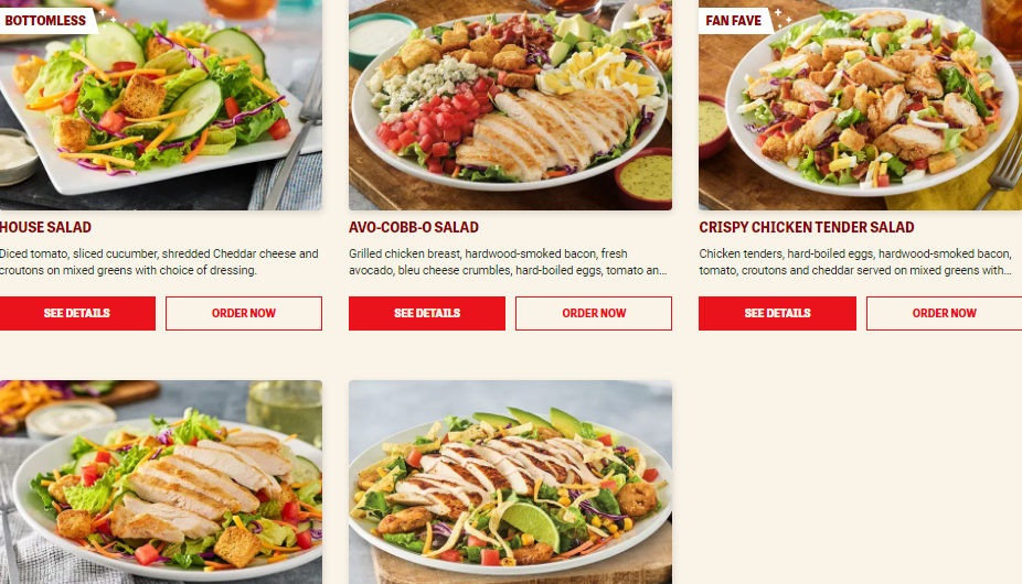 Red Robin Fresh Salads