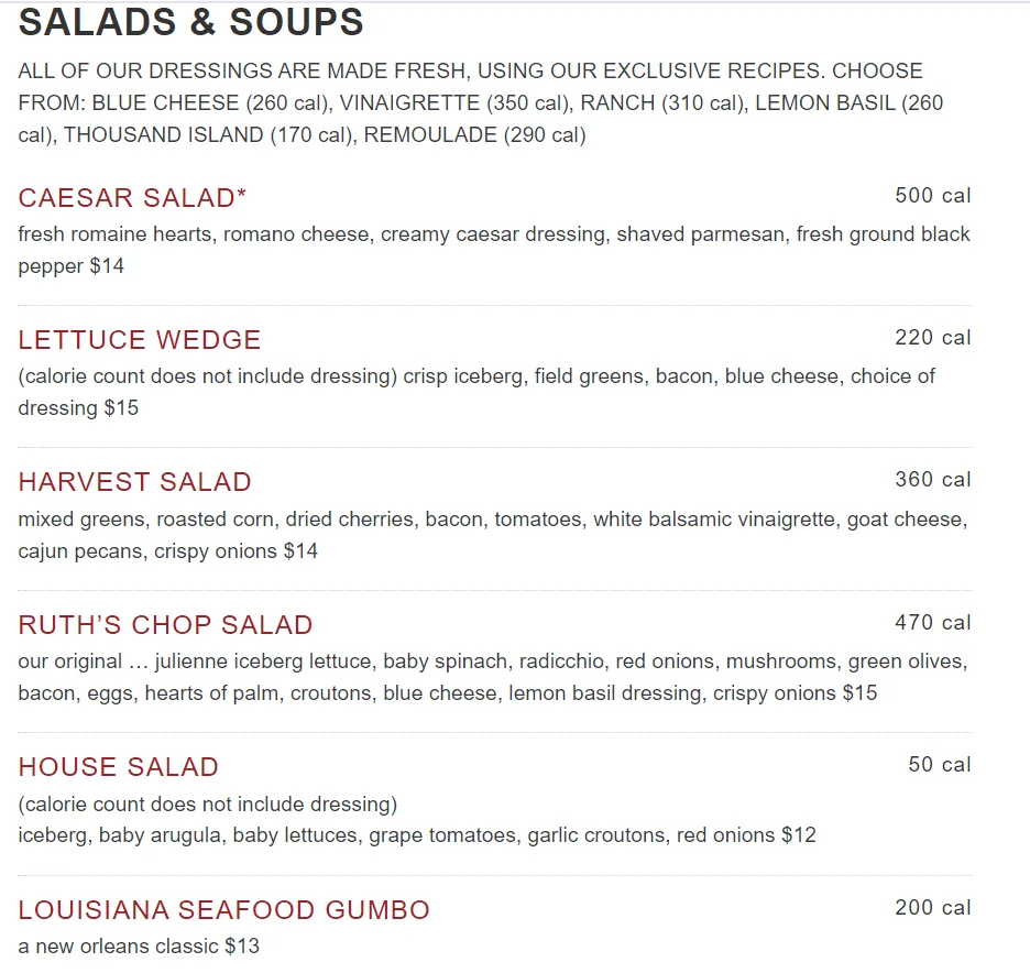 Soups & Salads