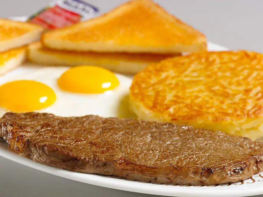 Waffle house Steak & Eggs menu