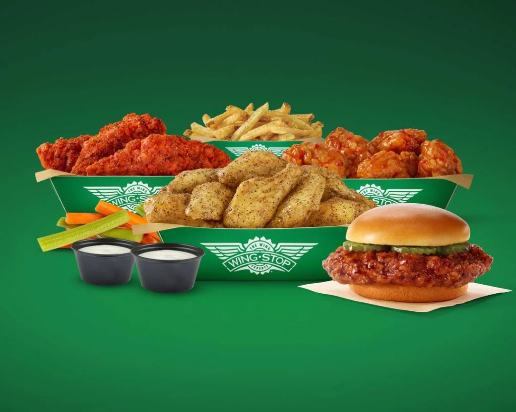 Wingstop Most Popular menu