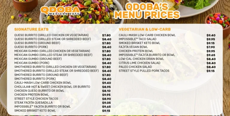 qdoba menu usa