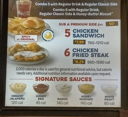 Church’s Texas Chicken Menu USA