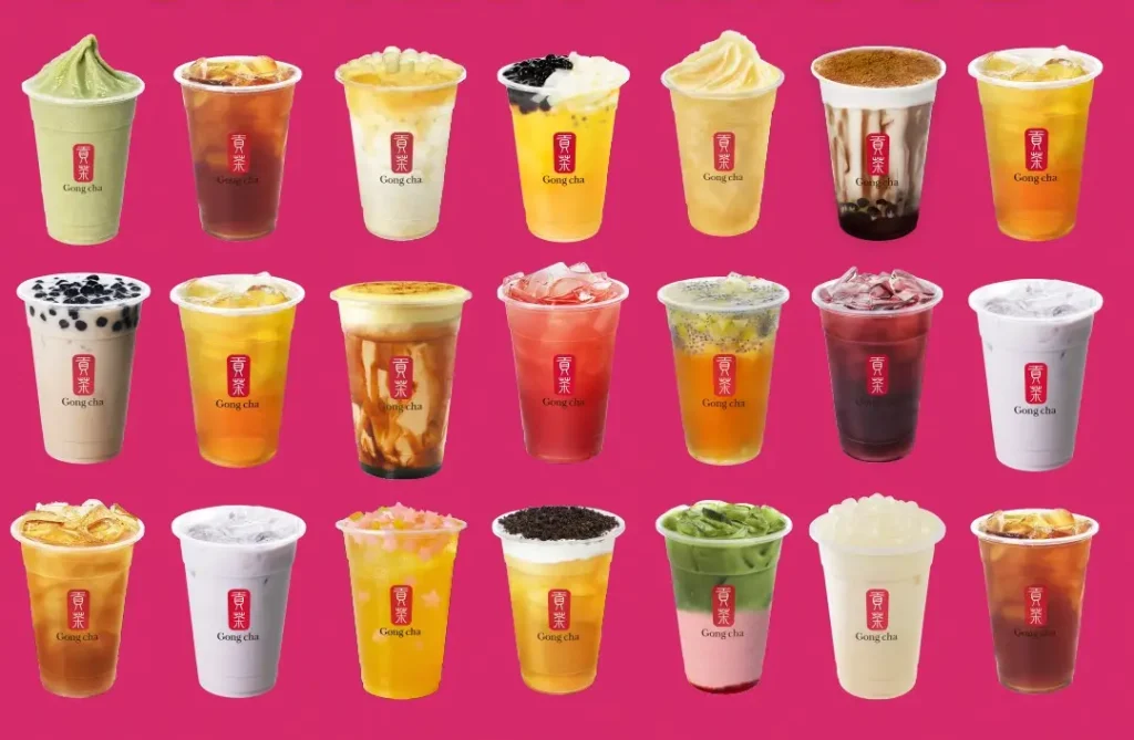 Gong Cha Picked for you menu USA