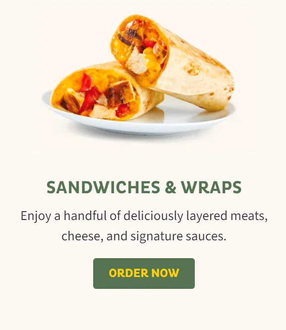 Sandwiches & Wraps