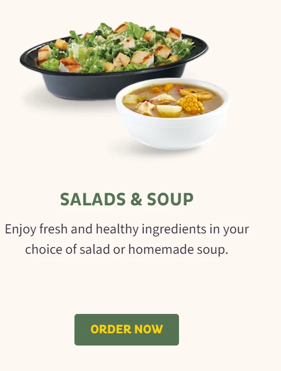 pollo tropical Salads & Soups